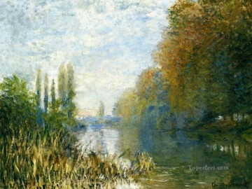 秋のセーヌ川のほとり クロード・モネ Oil Paintings